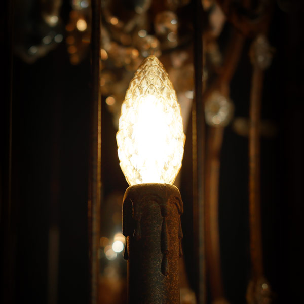 Филаментные лампы формы свеча C35