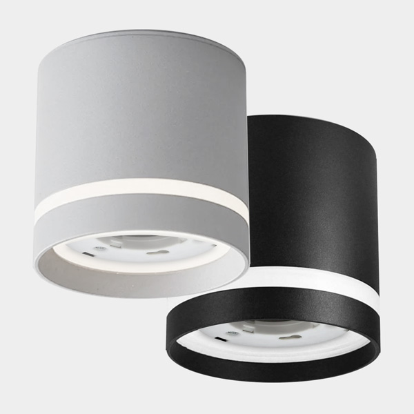 Светильники накладные SPOT C2 для использования со светодиодными лампами с цоколем GX53